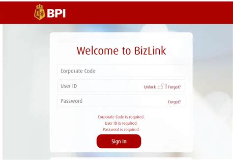 bpi bizlink|bpi bizlink log in page.